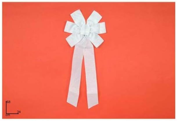 Addobbi Natalizi Juta.Duesse Fiocco Per Albero Di Natale In Juta Bianco Puntale Addobbi Decorazioni Natalizi Amazon It Casa E Cucina