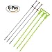 Drain Snake, Justdolife 6 Pcs Hair Drain Clog Remover Sink Cleaning Tool (3 Stainless Steel + 3 Plastic)