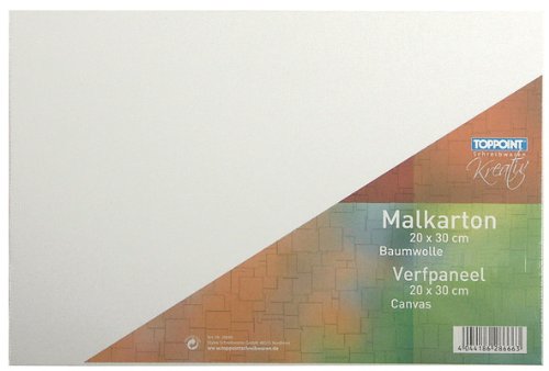 10x Malkarton 20x30cm Malpappe