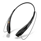 Bluetooth Headset Headphones Earphone, Bengoo Wireless Hands-free Headset with Microphone for Apple iPhone iPad iPod Samsung Android Smart Phones And Other Bluetooth Device-Black