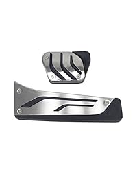 Signswise cubierta antideslizante AT para pedal de freno y embrague no se atornilla  para BMW 1 3 5 7 Series X3 X5 Z4