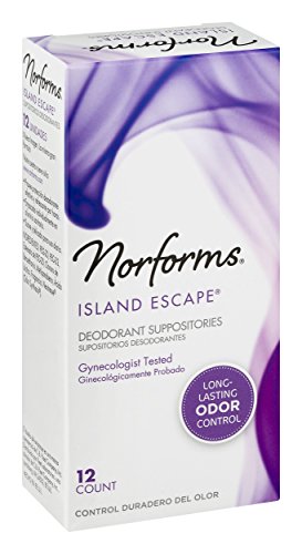 image for Norforms Feminine Deodorant Suppositories | Long Lasting Odor Control 