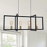 Lingkai Modern Kitchen Island Light 4-Light Pendant