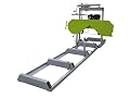Timber Tuff TMW-2020SMBS Saw Mill with Briggs and Stratton Engine