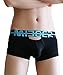 sandbank Men's Sexy Lingerie Bulge Pouch Open Crotchless Boxer Briefs Underwear (US M = Asian Tag XL, 4 Pack-Mix Color#2)