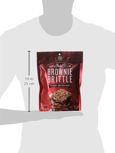 Brownie Brittle, 5 Ounce, Snack Variety Pack (120 calories per ounce), (Pack of 12)