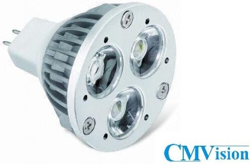 CMVision 4 Watt M16 GU53 Base LED Light Bulb Bright Pure White 5000-6000K
