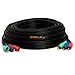 Cmple - 3-RCA Male to 3RCA Male RGB Component Video Cable for HDTV - 50 Feet