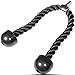 Titan Fitness Tricep Rope Press Down Rubber Stoppers Strength Machine Attachment