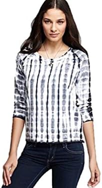 Women's Raw Edge Tie Dye Shirt, 0