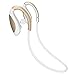 InzhiRui Bluetooth Headphones Wireless Bluetooth Headset Sport Stereo in-Ear Noise Cancelling Sweatproof Running Earbuds with Mic for iPhone 6s Samsung S6 and Android (White Gold)
