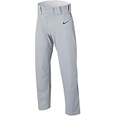 Nike Boy's Vapor Select Piped Baseball Pants M Gray | Navy