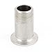 Uxcell a15032600ux0165 Stainless Steel 304 Kf-25 Flange to 3/4BSP Male thread Adapter Fitting, Metal