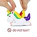 acetek Squishy Toys 3 pcs Random Color, Cute Kawaii Soft Squishies Toy, Unicorn, Bird, Whale, Stress Relieve Squeeze Soft Lovely Toy Kids Gift Fidget Toy Slow Rising Miniature Novelty Toys Decoration