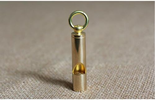 AGadget Multi-purpose Survival Signal Whistles Bottle Opener Keychain Brass Classic EDC Tool Outdoor (0.88)