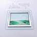 CooCu Dynamic Moving Sand Picture,Sand Art,Sandscapes Art In Motion,Desktop Art Toys,Best Gift to your friend with Gift Card(Green)(S)
