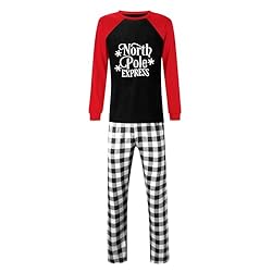 KASAAS Christmas Pajamas for Family Pjs Matching