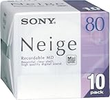録音用ミニディスク 80分10枚組[10MDW80NED]