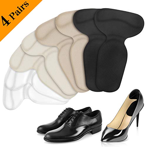 Heel Cushion Inserts for Women and Men, Adhesive Silicone Shoe Pads, Heel Grips Liner Protectors for High Heels, Loose Shoes, Flats - Thumbnail 7