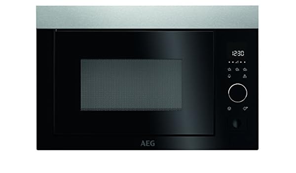 AEG MBE2657S-M acero fino Einbau-microonda Solo: Amazon.es ...