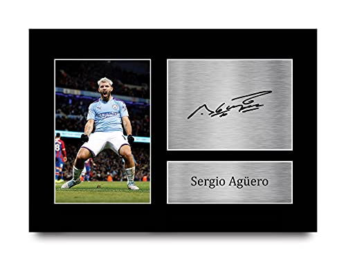 (Unframed) Sergio Aguero