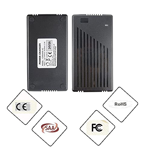 Abakoo New 24V 8A Battery Charger with XLR Connector for 24BC8000T1, 4C24080, BATC8 EA1065