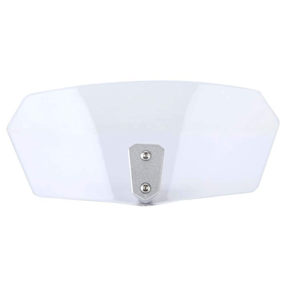 Motorcycle Clip-on Windshield,EBTOOLS Universal Motorcycle Adjustable Windscreen Wind Deflector Windshield Replacement for Most of Motorcycle (Transparent)