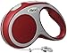 Flexi Vario Retractable Dog Leash (Cord), 16 ft, Small, Red