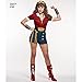 Simplicity 8196 DC Comics Women's Bombshell Wonder Women Halloween and Cosplay Costume Sewing Pattern, Sizes 6-14
