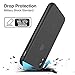 CASEKOO iPhone XR Case [Shockproof], Black Protective Case [SGS Mil-Grade Certified] Hybrid Protective Translucent Matte Back with TPU Bumper Cases for iPhone XR - Matte Translucent Black
