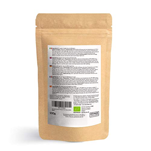 Japanischer Grüner Tee Sencha Bio - Upper grade - 100g. Natürlicher, reiner grüner Tee lose in Blättern der ersten Ernte… – Bild 4