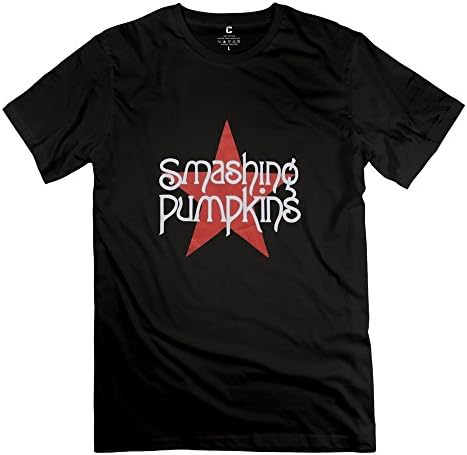HUIMIN Men's The Smashing Pumpkins T-shirt S