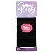 Goody Ouchless Women's Hair Braided Elastic Thick Tie, Black, 27 Count (Pack of 1), 4MM for Medium Hair primary