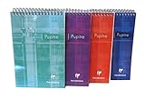 Pack of 3 Clairefontaine Wirebound Notepads