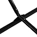 Sunnydaze Double Hammock Stand for Outside - 400-Pound Capacity Indoor/Outdoor Hammock Frame - Black Powder-Coated Finish - 15-Foot