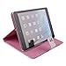 IKASEFU(TM) PU Leather Folio Case Protective Book Style Flip Cover Bling Case with Stand and Rhinestone Compatible with iPad Mini with Retina Display/iPad Mini 2(2013 Release) (Butterfly Fairy)