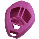 KeyGuardz Purple Rubber Keyless Entry Remote Key Fob Skin Cover Protector