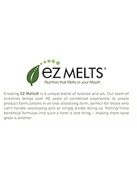 Vitaminas solubles EZ Melts Zinc, 30 mg, cero azúcar, sabor natural a arándanos, libre de GMO, pastillas de...