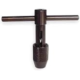 Westward 2CYR9 T Handle Tap Wrench, Fixed, 1/16 to 1/4 In