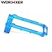 Worker Retaliator Shell Slide Block for nerf retaliator and Worker retaliator Shell Set - Transparent Blue