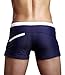 Zengvee Men’s Swim Trunks Brief Swimwear Swim Shorts With Zipper Pockets