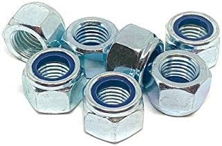 M16 (16mm) NYLOC P Type (Lock) Nuts ZINC Plated (Pack of 10)