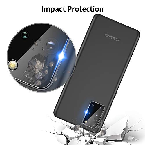 Tensea Compatible Galaxy S20+ Camera Lens Protectors 6.7 inch, Ultra Thin Tempered Glass Film Screen Protector for Samsung Galaxy S20 Plus S20+, 3 Pack