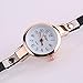 Mosunx Women Watches Fashion New Girl Watches Charm Wrap Around Leatheroid Quartz Wrist Watch Girlfriend Gift (Blue)