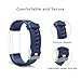 Letsfit ID115Plus HR Replacement Bands, Adjustable Accessory Bands Fitness Tracker ID115Plus HR