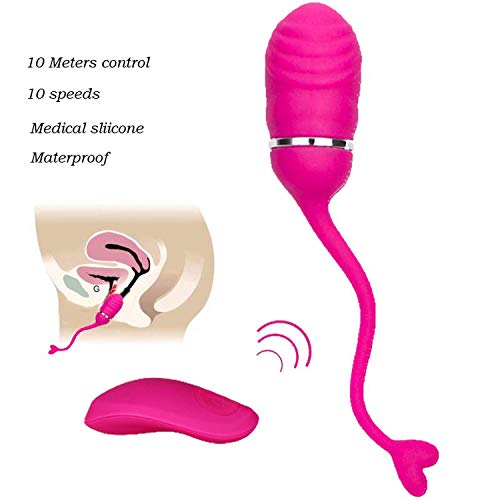 WNZSS Shirt Vi*Brar*tor Toys 10 Speed Wireless Víbrátór Jump Egg USB Charging Vi*Brar*tor Vībra’tion for Woman vå-ginå Massager Female Adult Adult Toys Waterproof