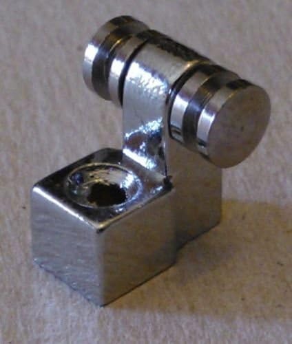abbassacorde to Rollers (Chrome Roller String Retainer) with Screw