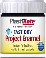 Plasti-Kote B2W Bottle 59ml Black Matt Paint - Quick Drying Hobby Craft view 3