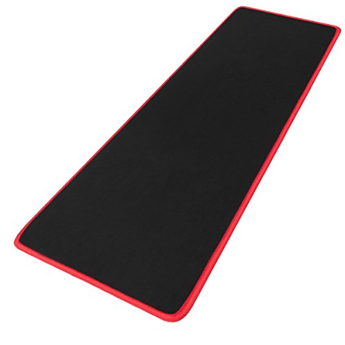 Large Extended Gaming Mouse Pad,Vellepro Washable 3mm Ultra Thick Extended Water-Resistant Mouse Mat,Stitched 