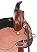 AceRugs 12″ 13″ 14″ Youth Kids Roping Ranch Horse Saddle Western Hard SEAT Cowboy Tooled Leather TACK Package (Chestnut, 13)thumb 4